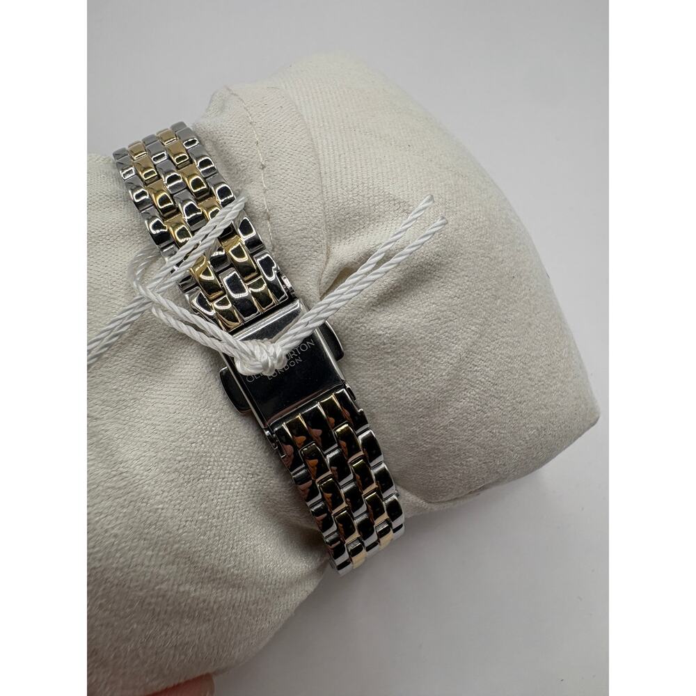 Olivia Burton Women's Grosvenor Mini Two-Tone Bracelet Watch, 20mm - Picture 4 of 13